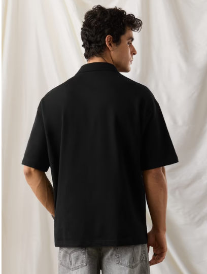 Men' Oversized Black T shirts