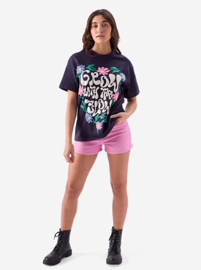 Women' Oversized Grow With The Flow